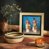 Kerala's Traditional drums Wall Painting From Deewar South India Collection Ambience 2